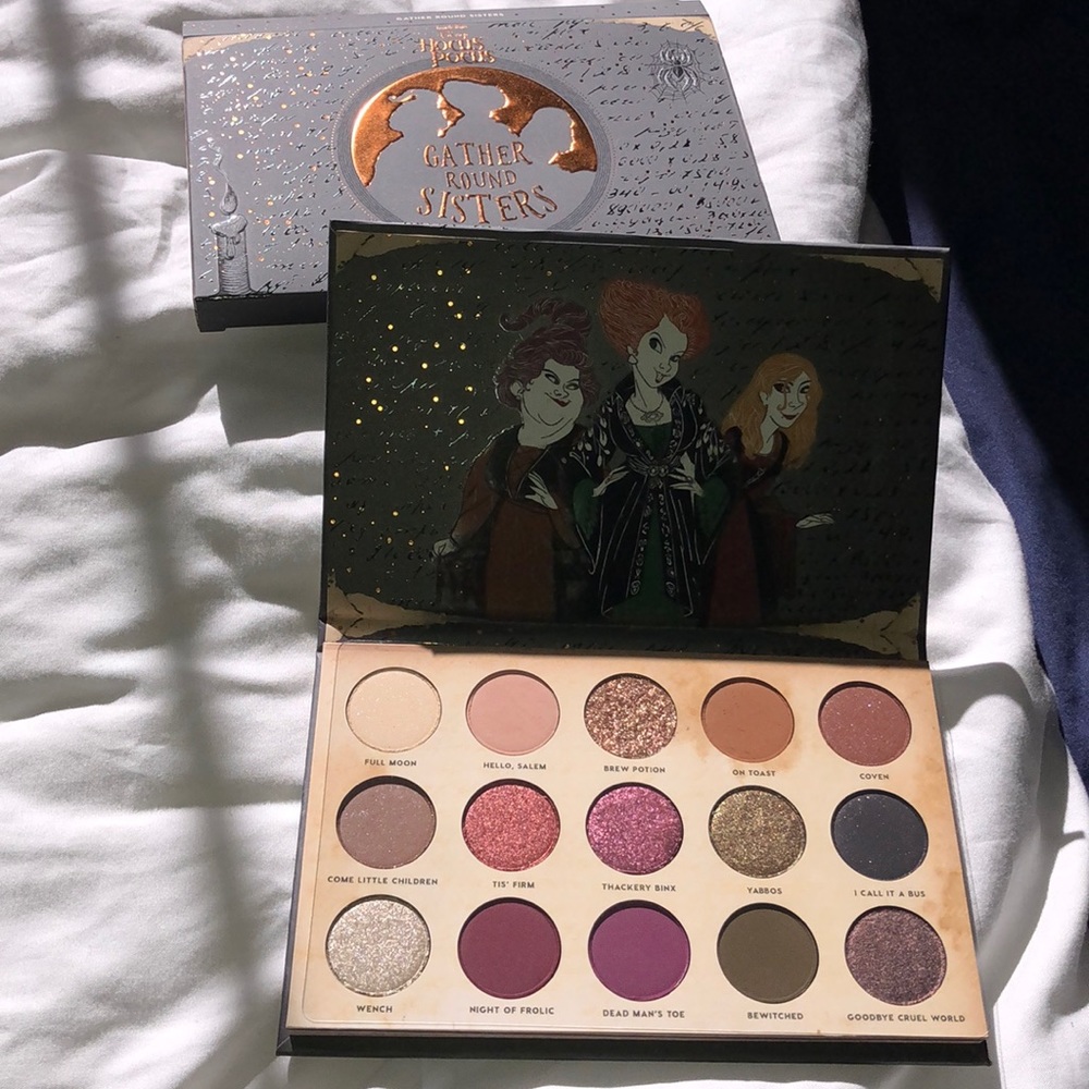 Gather Round Sisters Colourpop Eyeshadow Palette